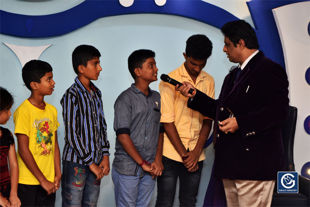 About Ten Poor and needy Students from Various Schools and Colleges of Mangalore brightened up as they received books, umbrellas and Education Scholarship from Grace Ministry on Sunday, June 16th, 2019. 